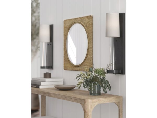 Tisbury Large Square Rope Mirror - Image 4