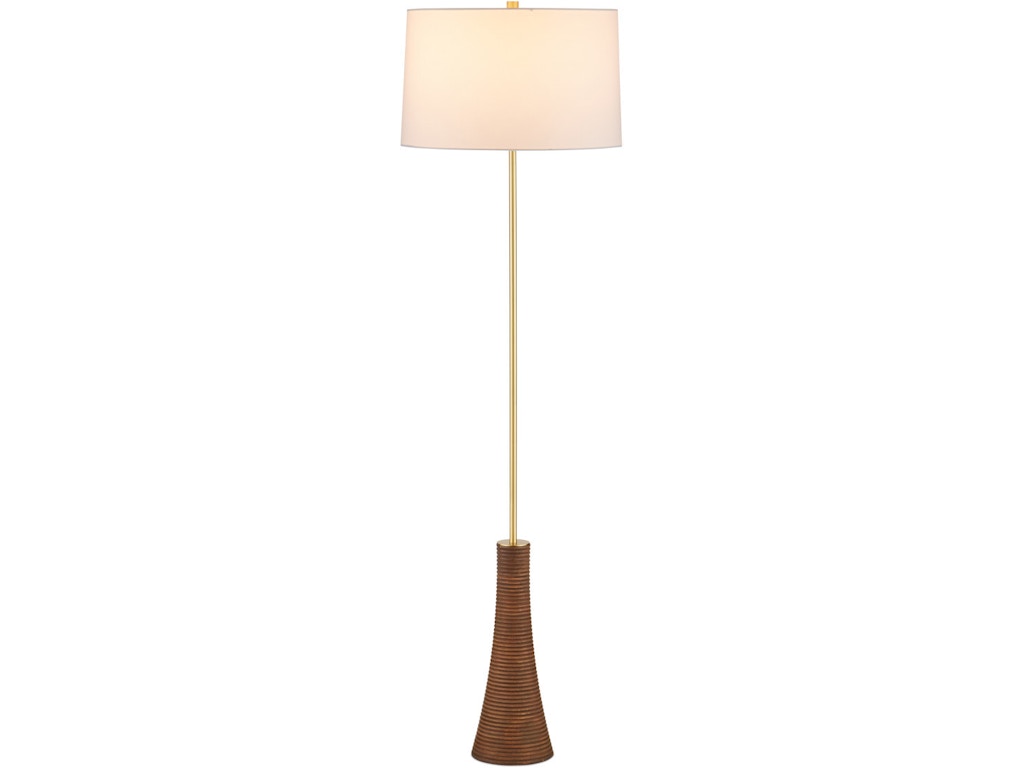 Lathe Floor Lamp