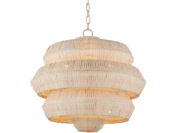 Antibes Small White Chandelier - Image 3