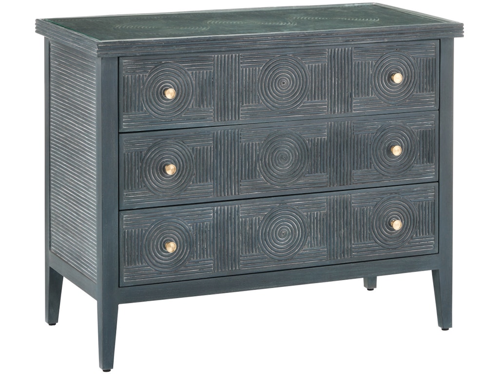 Santos Vintage Navy Large Chest