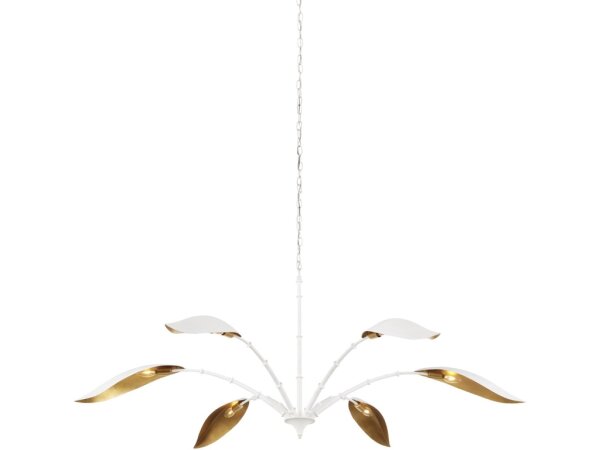 Yuriko White Chandelier - Image 4