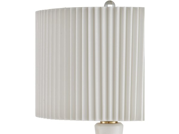 Edelmar White Table Lamp - Image 5