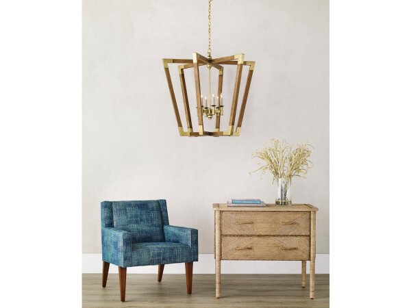 Bastian Large Chestnut Lantern - Image 4
