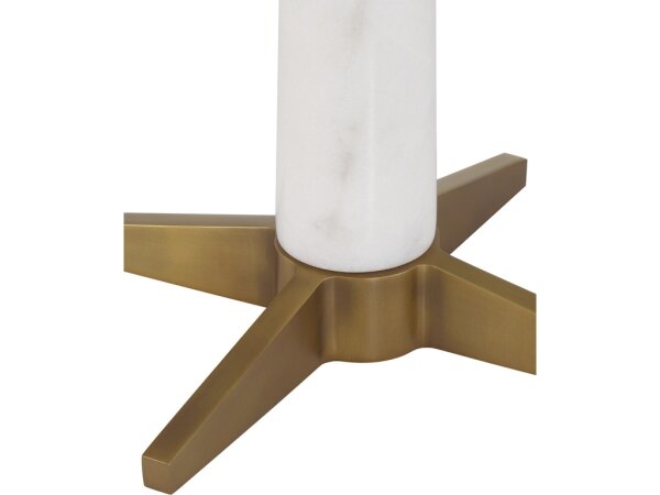 Munroe White Table Lamp - Image 3