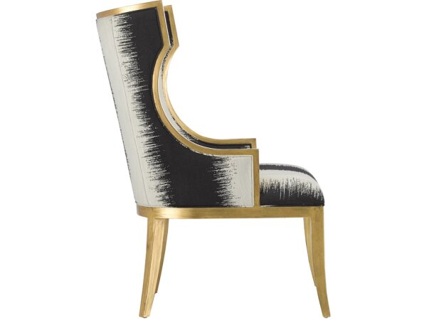 Garson Gold Armchair, Otunga Kona - Image 4