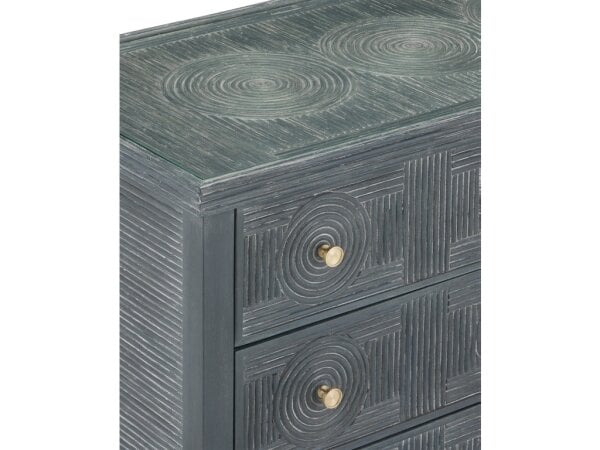 Santos Vintage Navy Large Chest - Image 3