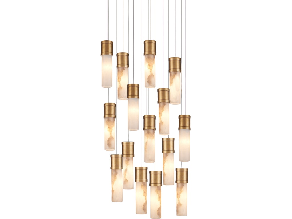 Cannula 15-Light Round Multi-Drop Pendant
