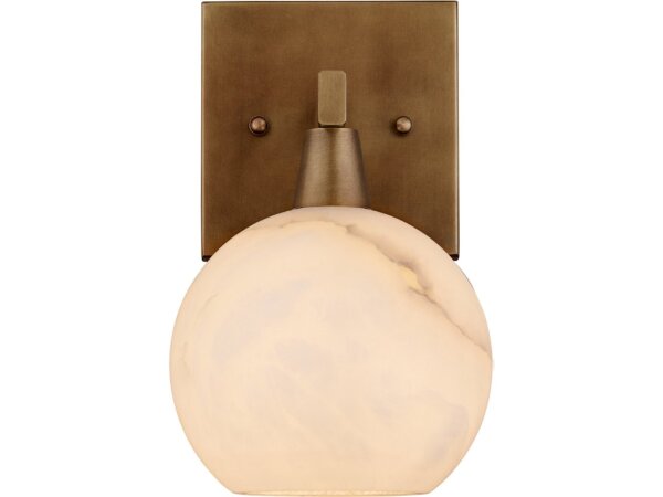 Bombelles Brass Bath Wall Sconce - Image 3