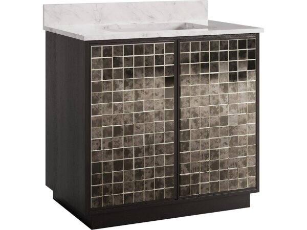 Mosaico 36" Vanity with Rectangular Undermount Sink - Image 3