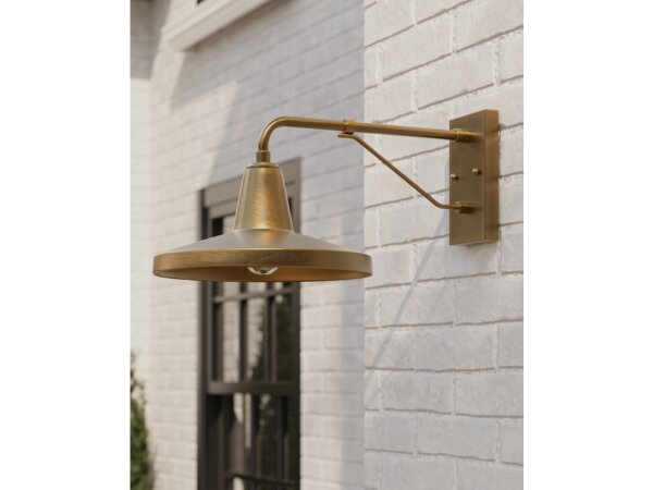 Mariner Brass Outdoor Wall Sconce - Image 4