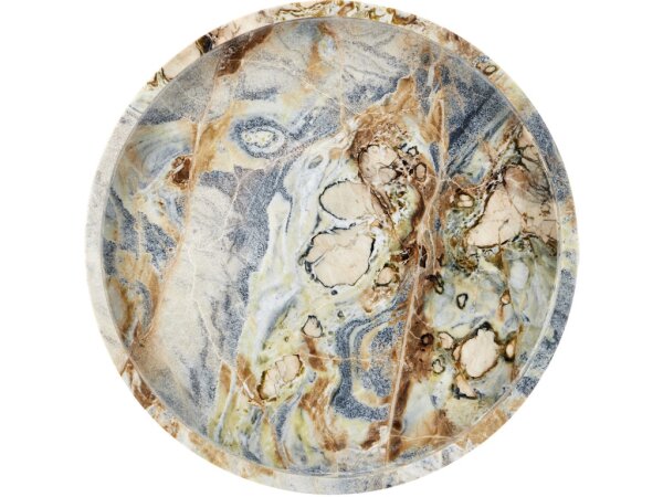 Freya Floral Jade Marble Tray - Image 4