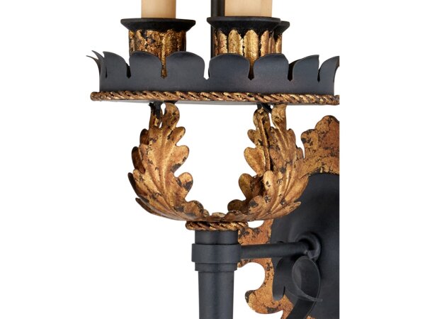 The Duke Gold Wall Sconce - Image 2