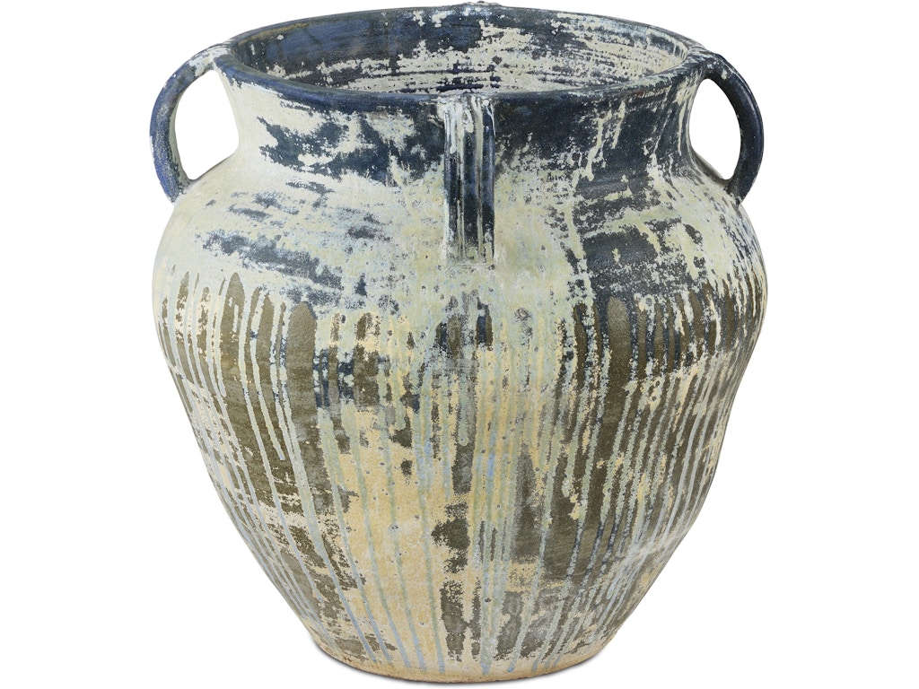 Agrigento Blue Drip Planter