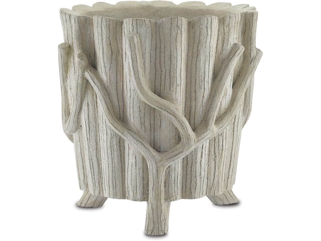 Large Faux Bois Planter
