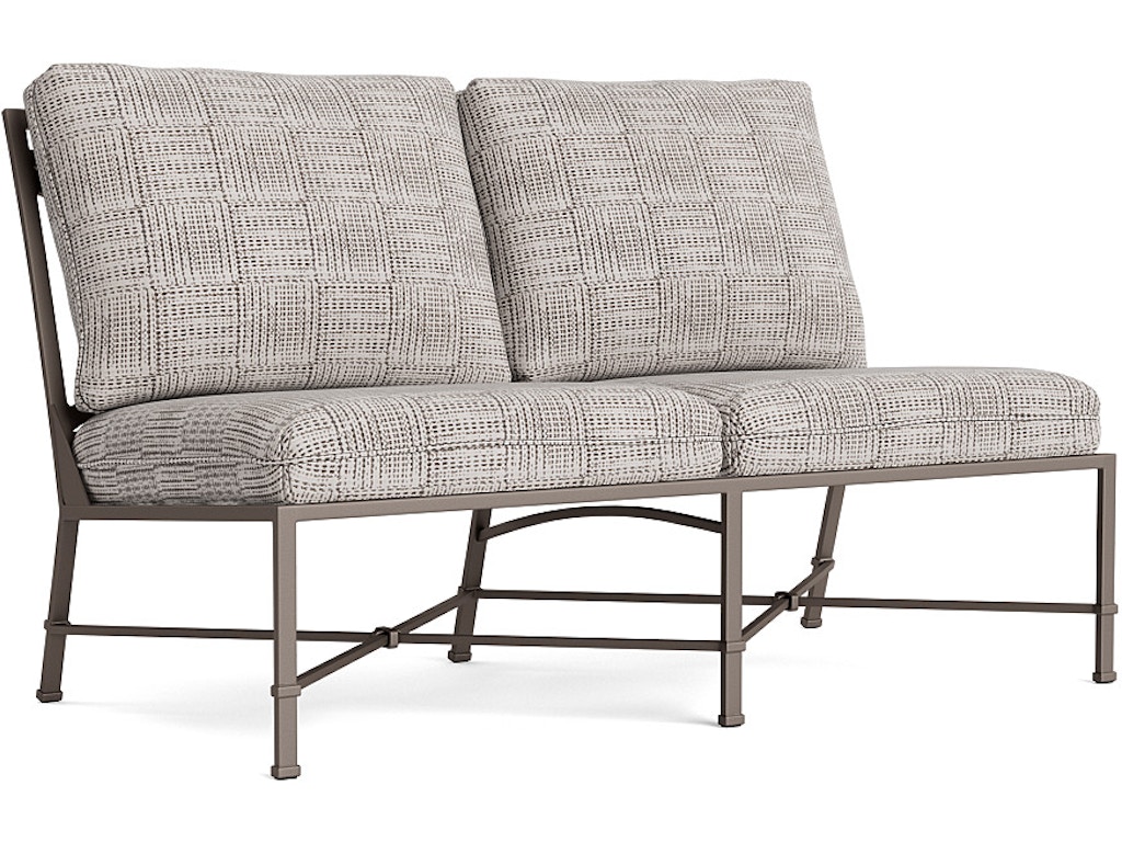 Center Armless Loveseat Sectional