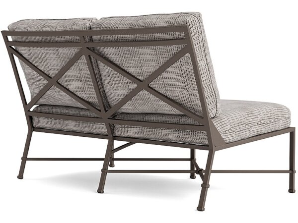 Center Armless Loveseat Sectional - Image 4