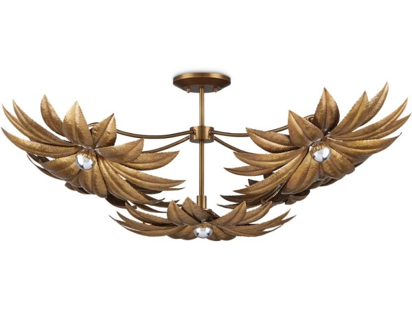 Alithea Medium Semi-Flush Mount - Image 5