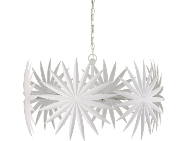 Bismarkia Small White Chandelier - Image 4