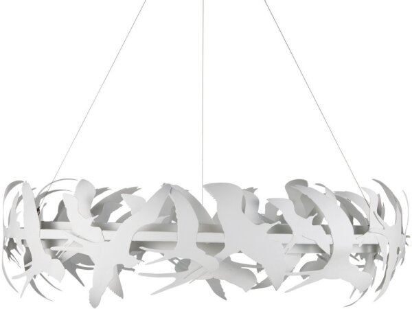 Tijereta White Chandelier - Image 5