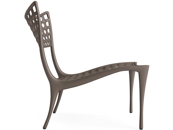 Armless Lounge Chair with out Cushion - Image 3