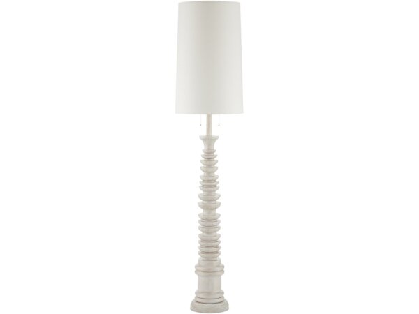 Malayan White Floor Lamp - Image 4