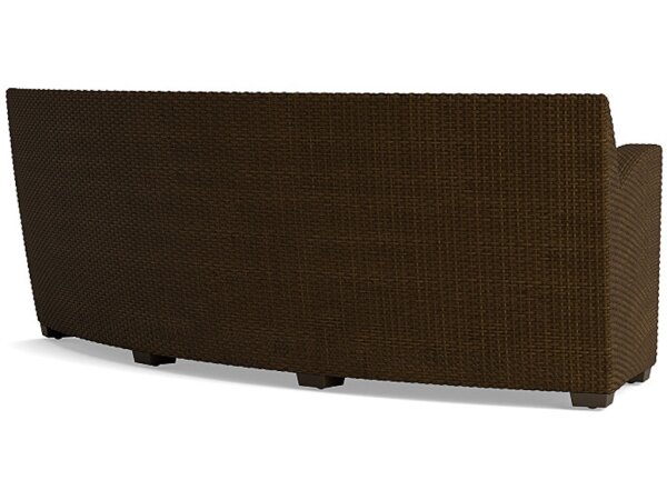 Curved Slim Back Sofa - Image 4