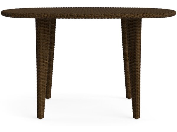 48" Square Woven Dining Umbrella Table - Image 3