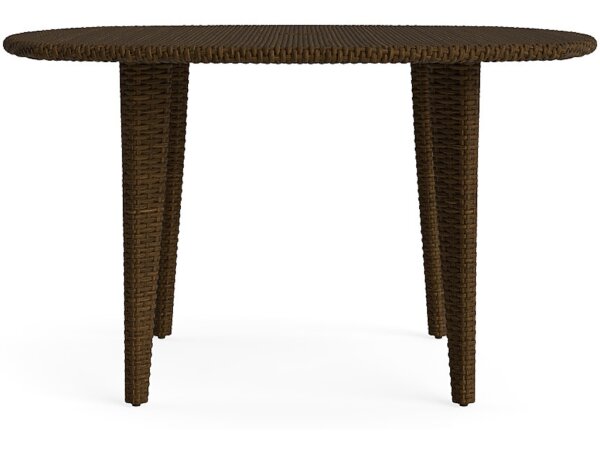 48" Square Woven Dining Umbrella Table - Image 5