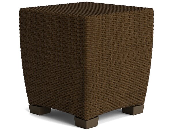 19" Square Woven Side Table - Image 4