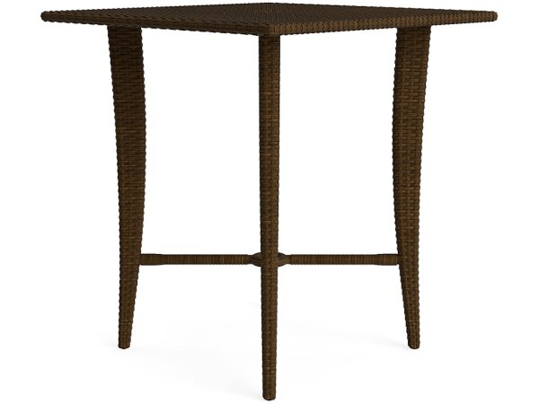 36" Square Woven Bar Umbrella Table - Image 4