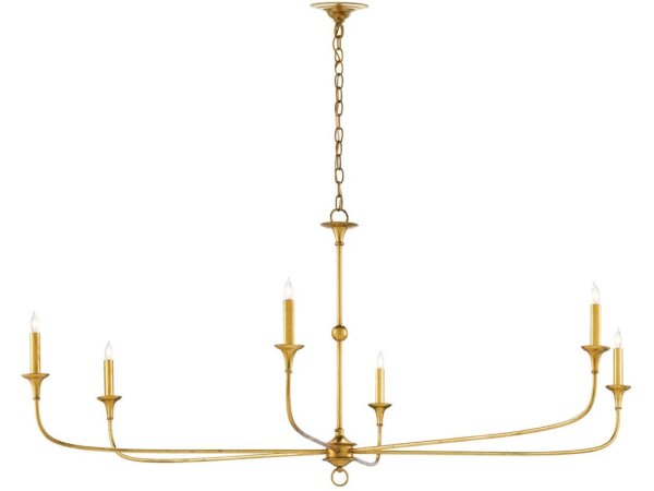 Nottaway Large Gold Chandelier - Image 3