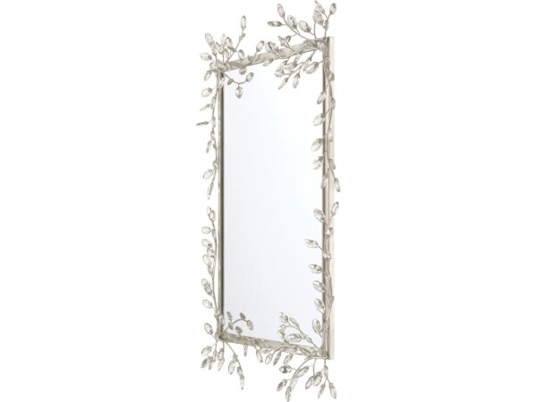 Forget-Me-Not Silver Rectangular Mirror - Image 5