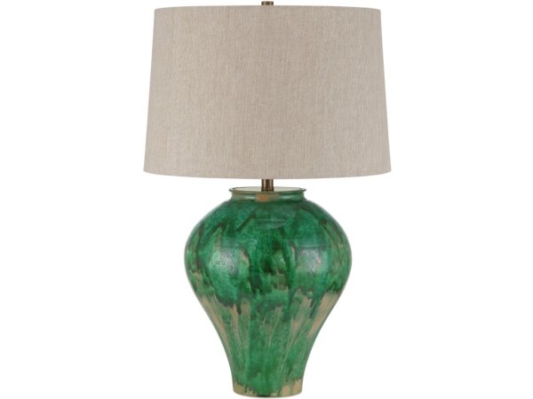 Blarney Green Table Lamp - Image 4