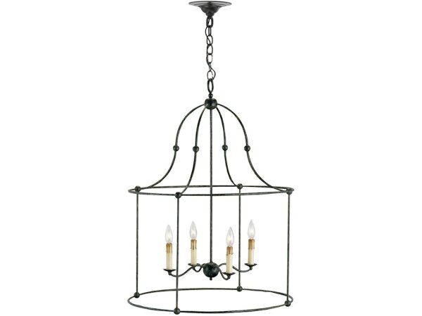Fitzjames Large Black Lantern - Image 3