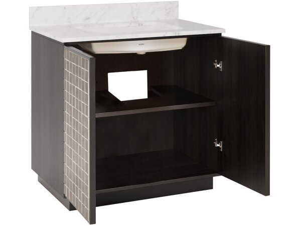 Mosaico 36" Vanity with Rectangular Undermount Sink - Image 4