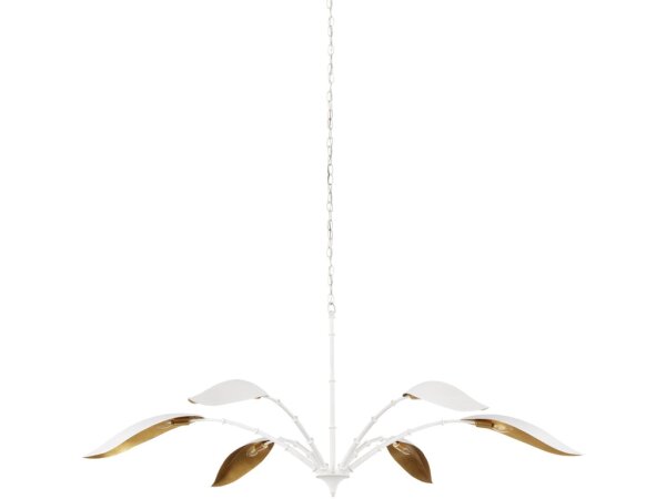 Yuriko White Chandelier - Image 5