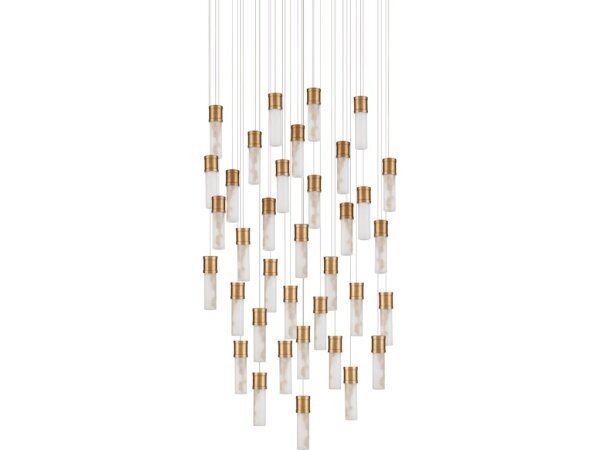 Cannula 36-Light Round Multi-Drop Pendant - Image 4