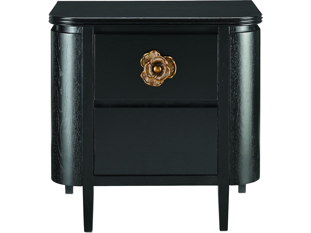 Briallen Black Nightstand