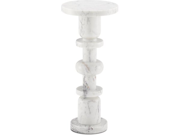 Sasha White Drinks Table