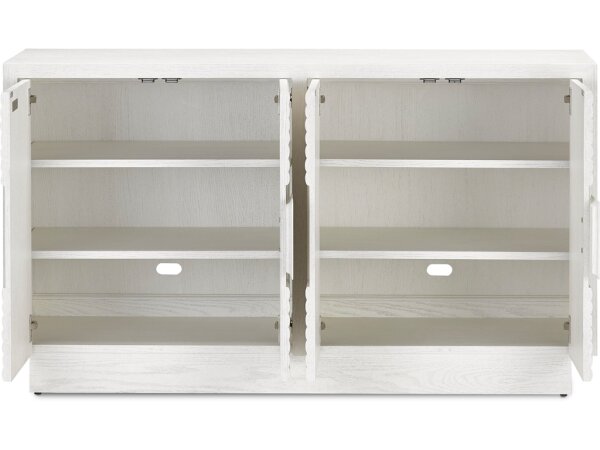 Morombe White Cabinet - Image 3