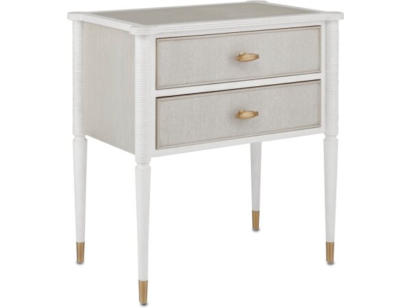 Aster White Nightstand - Image 2