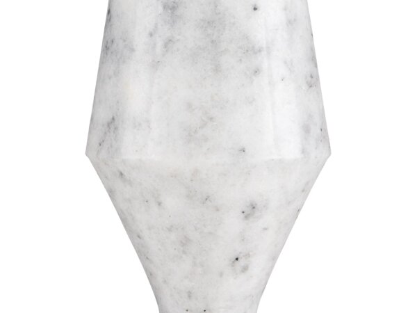 Quince White Marble Accent Table - Image 2