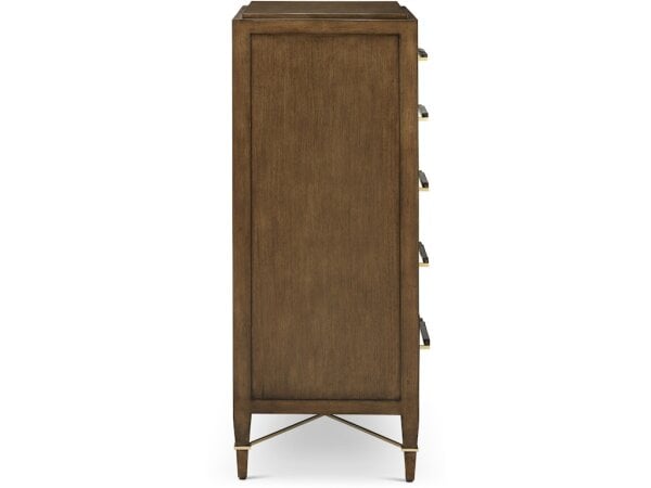 Verona Chanterelle Five-Drawer Chest - Image 3