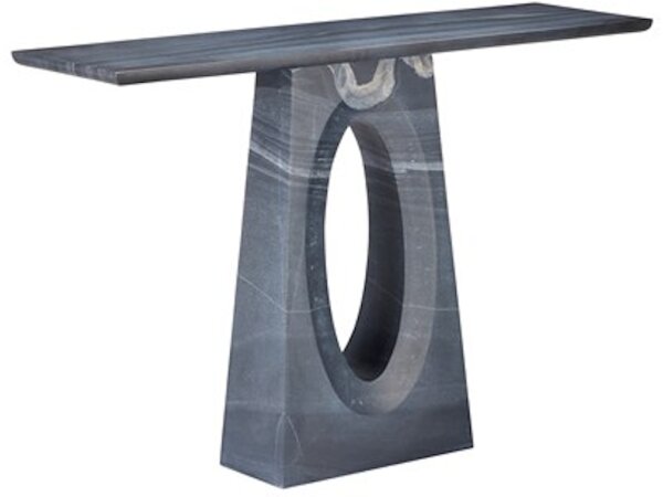 Demi Black Console Table