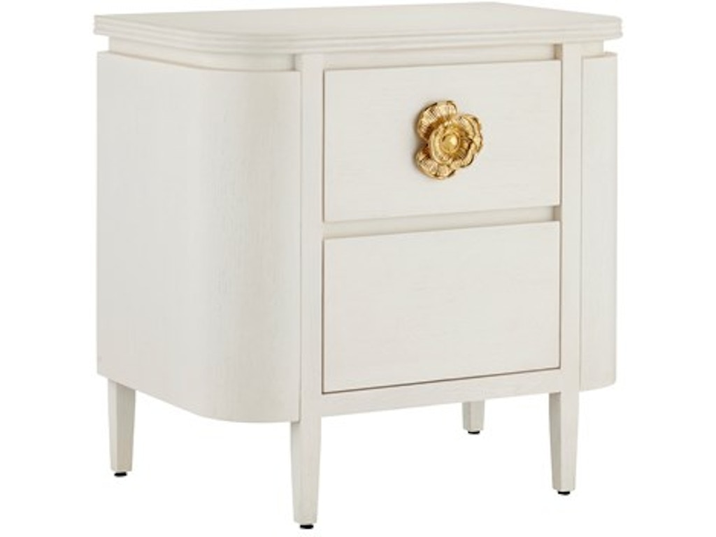 Briallen White Nightstand