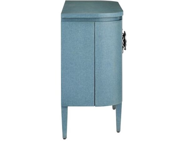 Briallen Blue Demi-Lune Cabinet - Image 3