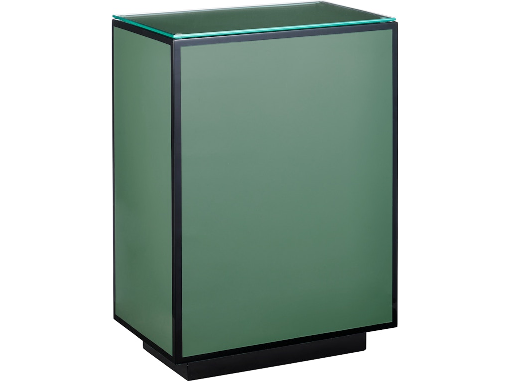 Green Lacquer Side Table