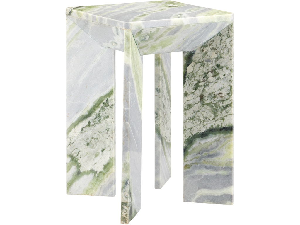 Minerale Green Onyx Accent Table