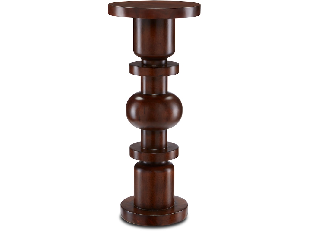 Sasha Walnut Drinks Table