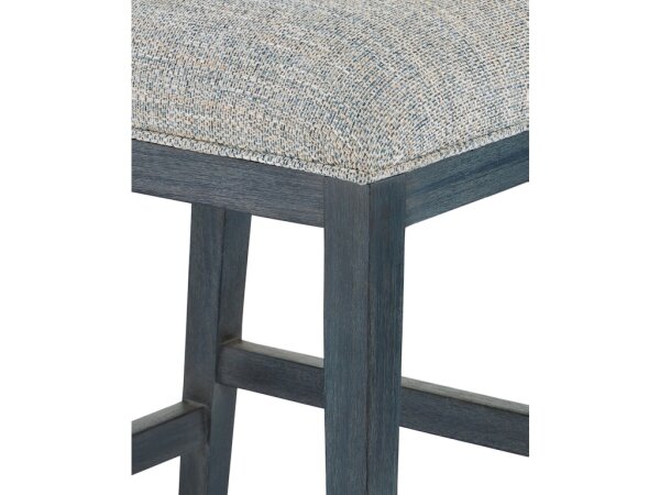 Santos Vintage Navy Bar Stool, Barrett Dusk - Image 5